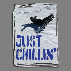 Just Chillin' Childs Sweatshirt ages 2 to 6 Design