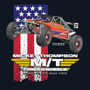 Mickey Thompson Pro1 Racer Tony McCall - Womens Tee Shirt all sizes Design