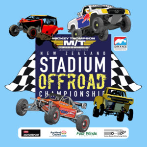 2023 Mickey Thompson New Zealand Stadium Offroad Champs - Kids Tee - most sizes Design