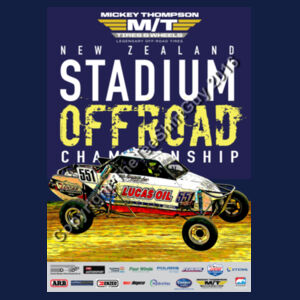 2023 Mickey Thompson New Zealand Stadium Offroad Champs - Holly Russell - Mens Tee - SM to 3XL Design