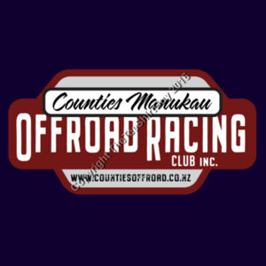 2024 Counties Manukau Offroad Racing Club Hoodie - RaceTruck version - Mens - all sizes Design