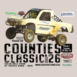 The Counties Classic 2026 Round 1 Vincent Joy Mens Tee -  all sizes - Quality Guaranteed Design