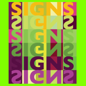 SIGNS SIGNS SIGNS - Adult mens shirt - all sizes - all colours - Guaranteed Quality Design