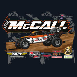 Ollie McCall Racing Mens Tee Shirt - all sizes, all colours and Quality Guaranteed Design