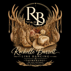 Rochelle Barrett Linedance ladies Hoodie - All sizes - Quality Guaranteed Design