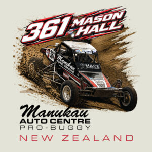 361 Mason Hall Manukau Auto Centre Tee Shirt - Light Colours - All Sizes - Quality Guaranteed. Design