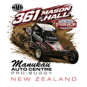 361 Mason Hall Manukau Auto Centre Tee Shirt - HMP & Counties logos - Light Colours - All Sizes - Quality Guaranteed. Design