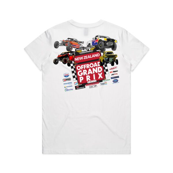 2022 Mickey Thompson New Zealand Offroad Grand Prix Ladies Shirt most sizes Thumbnail