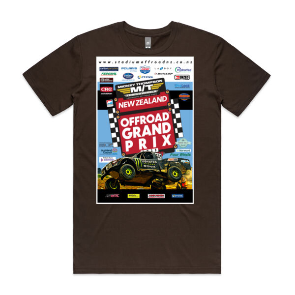 2023 Mickey Thompson New Zealand Offroad Grand Prix official Tee-Shirt - SM to 3XL - all garment colours Thumbnail