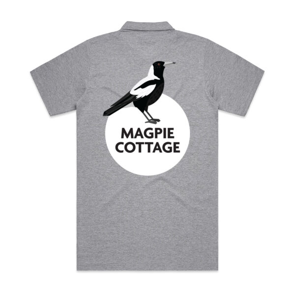 Magpie Cottage Polo - in Grey Thumbnail