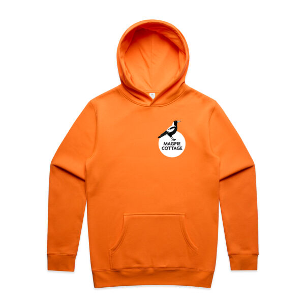 Magpie Cottage Orange Hoodie Thumbnail