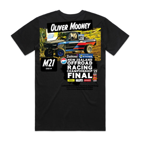 M21 Oliver Mooney ORANZ Final 2025 - print on back of Adult Tee Shirt - All Sizes - All Colours Thumbnail