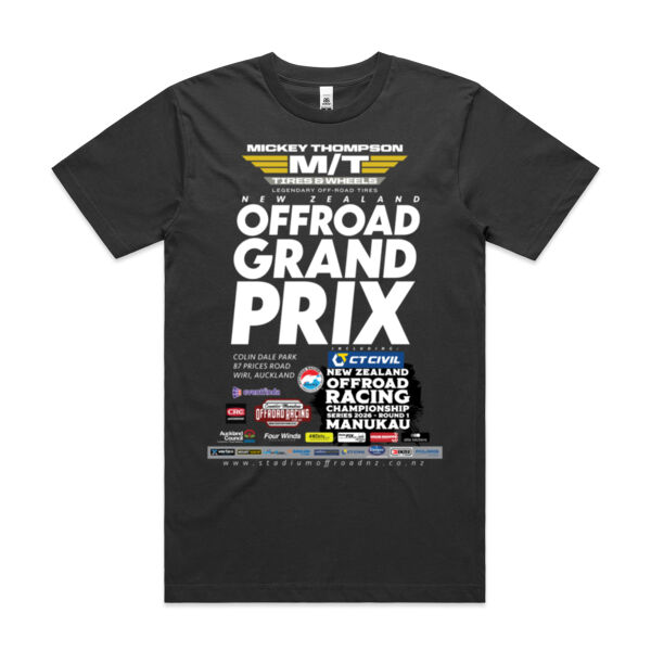 Mickey Thompson NZ Offroad Grand Prix 2026 Round1 tee shirt - All colours, all sizes - quality Guaranteed Thumbnail