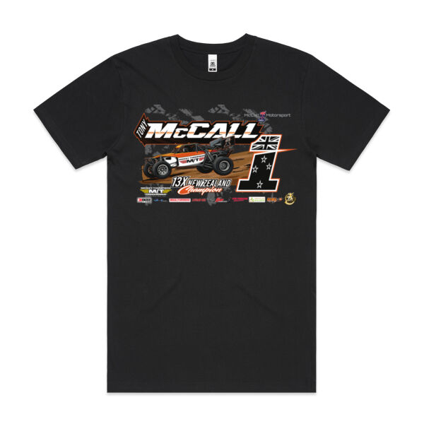 Tony McCall Offroad Racing Tee Shirt - All Sizes, All Colours & Quality Guaranteed. Thumbnail