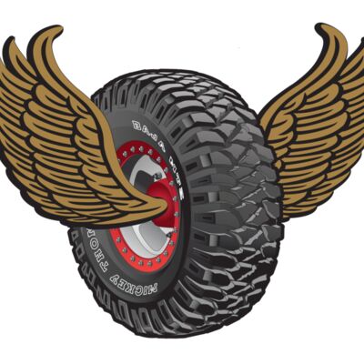 Winged Mud Tyre Thumbnail